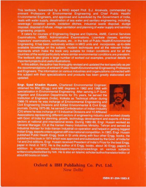 Textbook of water supply and sanitary engineering