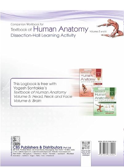 Companion workbook for textbook of human anatomy, volumes 5 and 6 , dissection-hall learning activity