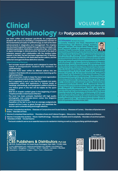 Clinical ophthalmology, (3 vol. set)