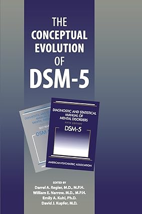 The conceptual evolution of dsm 5 (pb) 
