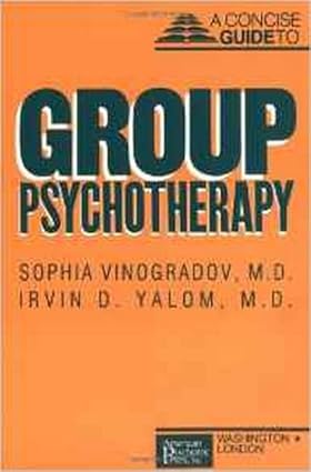  a concise guide to group psychotherapy (pb 1989) 