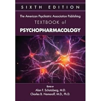 The american psychiatric association publishing textbook of psychopharmacology 2 vol set 6ed (hb 2024)