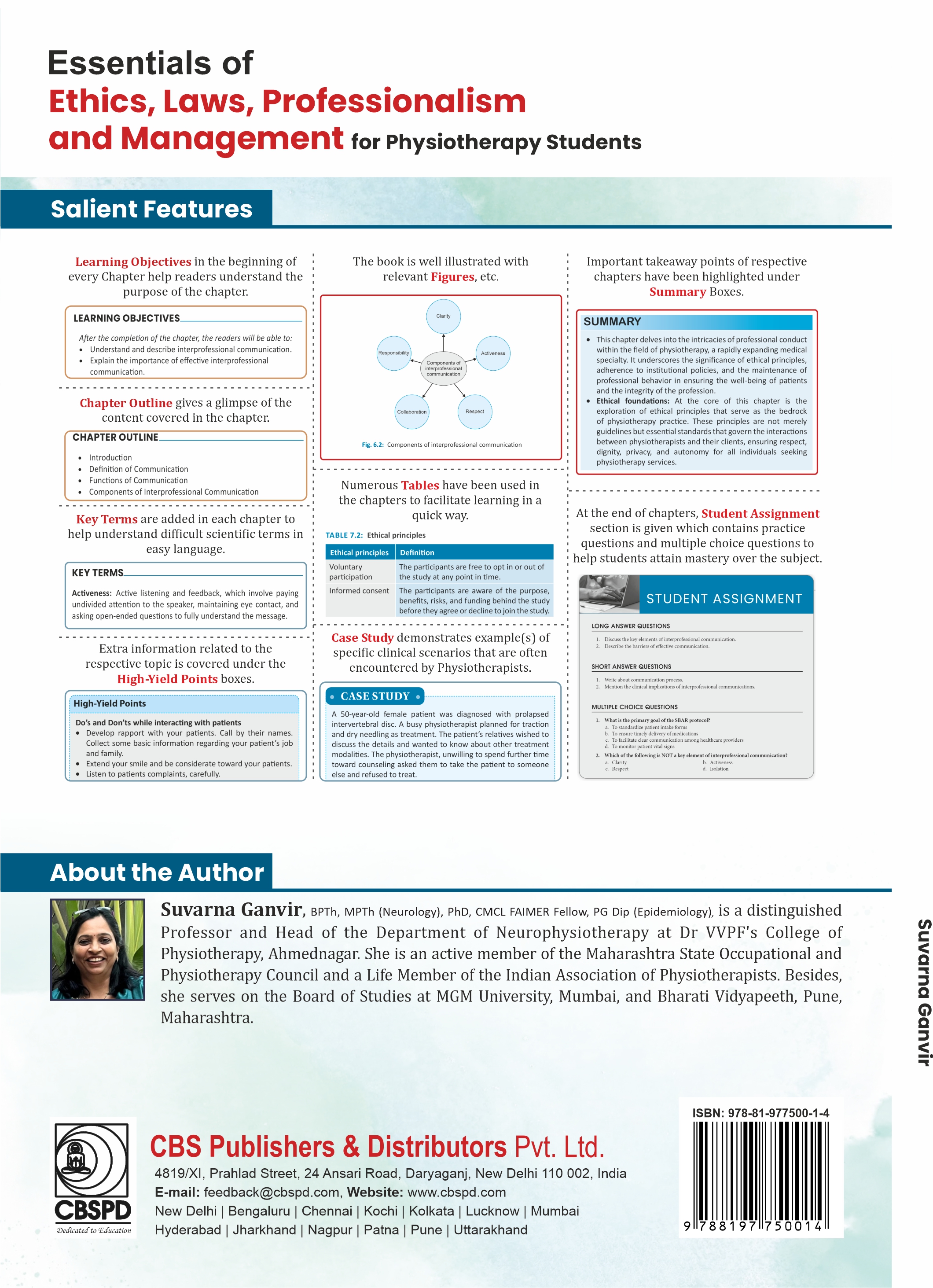 Essentials of ethics, laws, professionalism and management for physiotherapy students