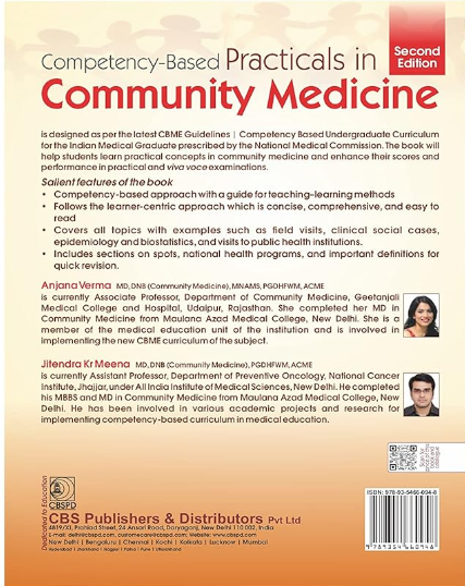 Competency-based practicals in community medicine