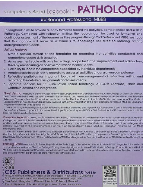 Competency based logbook in pathology for second professional mbbs