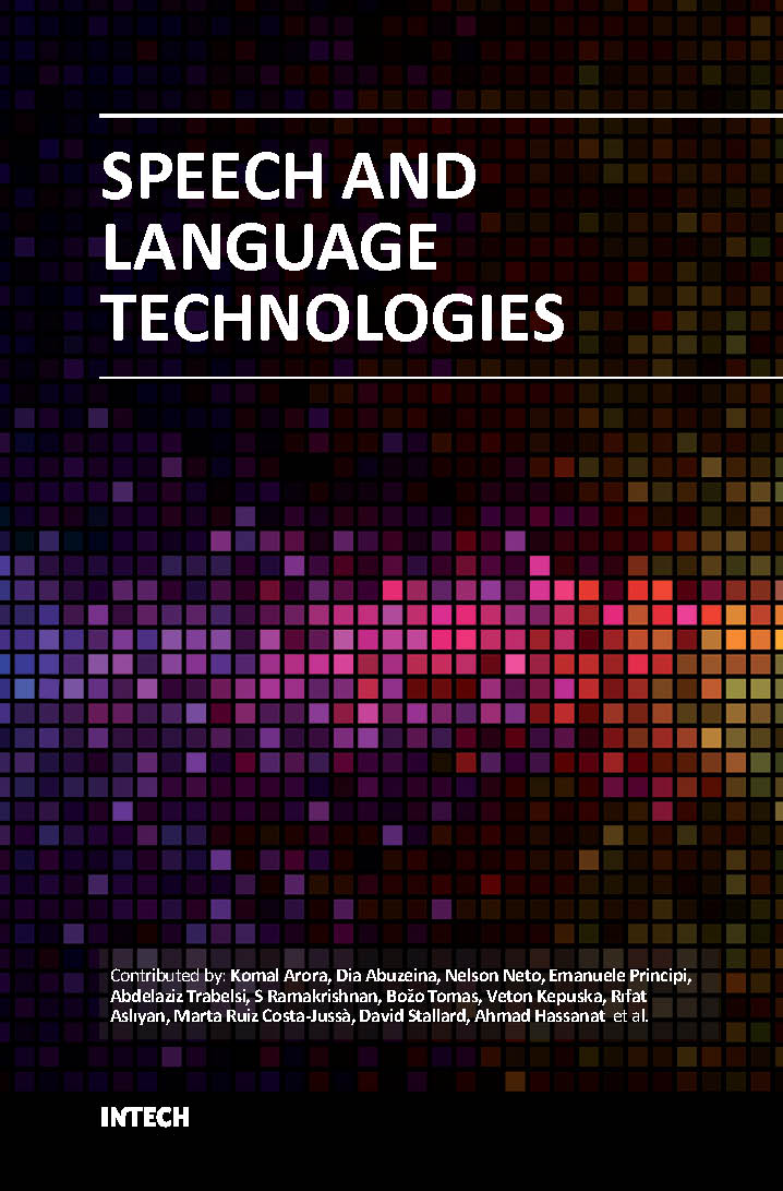 Speech and language technologies (hb 2016) 