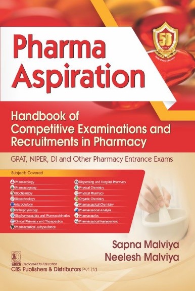 Pharma aspiration: a handbook of competitive examinations and recruitments in pharmacy