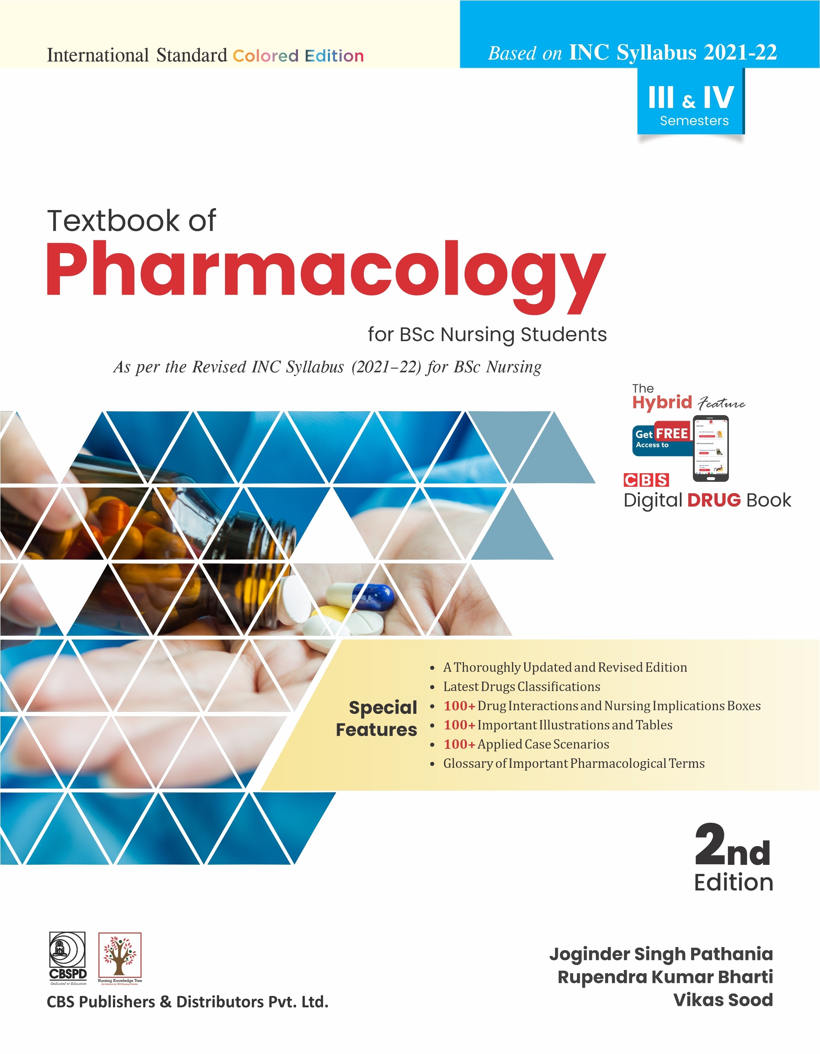 Textbook of pharmacology for bsc nursing students