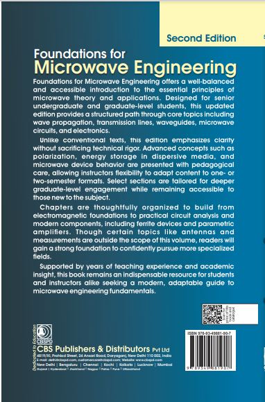 Foundations for microwave engineering