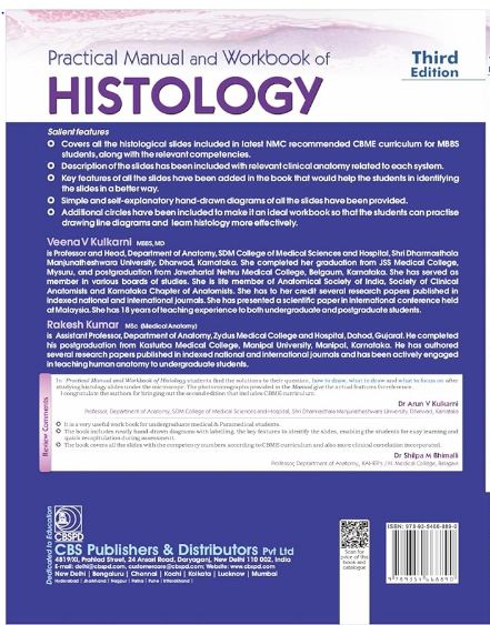 Practical manual and workbook of histology