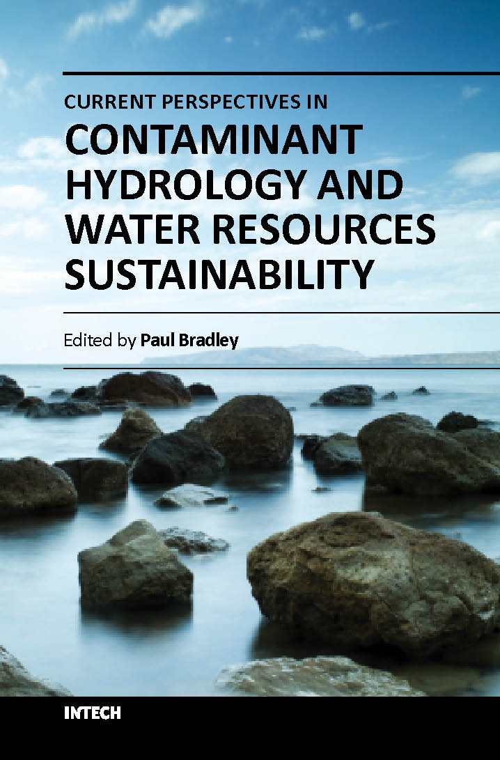 Current perspectives in contaminant hydrology and water resources sustainability (hb 2017)