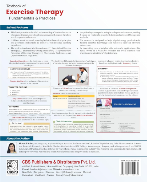 Textbook of exercise therapy-fundamentals and practices