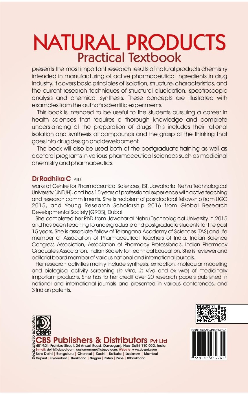 Natural products practical textbook