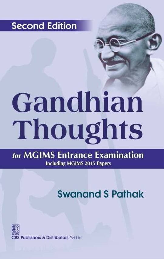Gandhian thoughts for mgims entrance examination including mgims 2015 papers (pb 2016)
