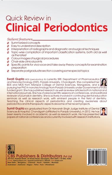 Quick review in clinical periodontics