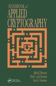 Handbook of applied cryptography (hb 1997) 