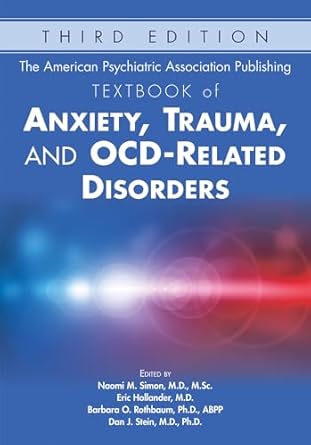 Textbook of anxiety trauma and ocd related disorders 3ed (hb 2020)
