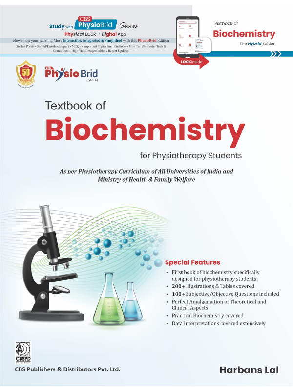 Textbook of biochemistry for physiotherapy students
