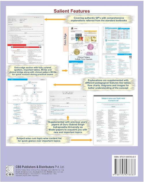 Mbbs decode semi-solved series: 1st prof, delhi university (2019-2007)