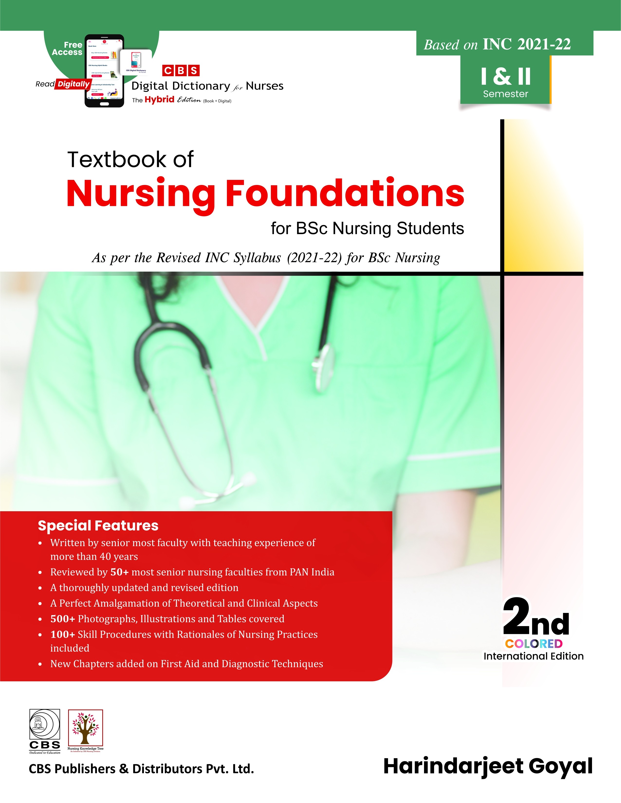 Textbook of nursing foundations for bsc nursing students based on inc 2021-2022 i & ii semester