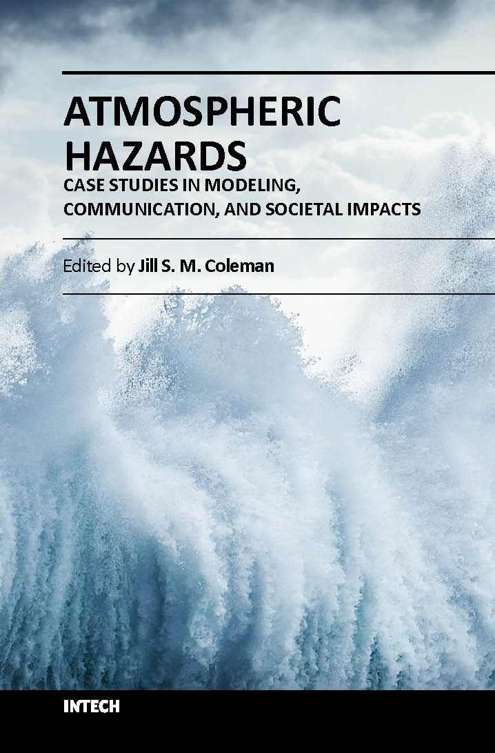 Atmospheric hazards case studies in modeling communication and societal impacts (hb 2017)