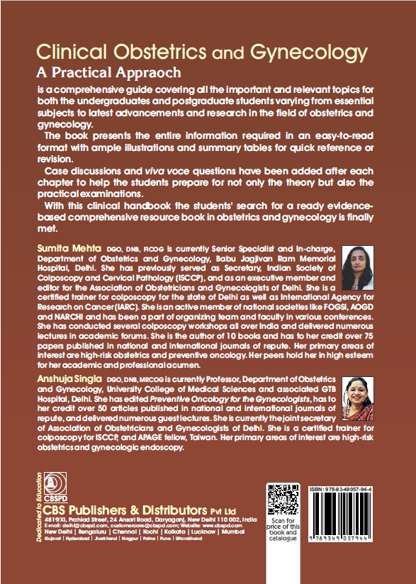 Clinical obstetrics and gynecology: a practical approach