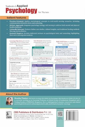 Textbook of applied psychology for nurses
