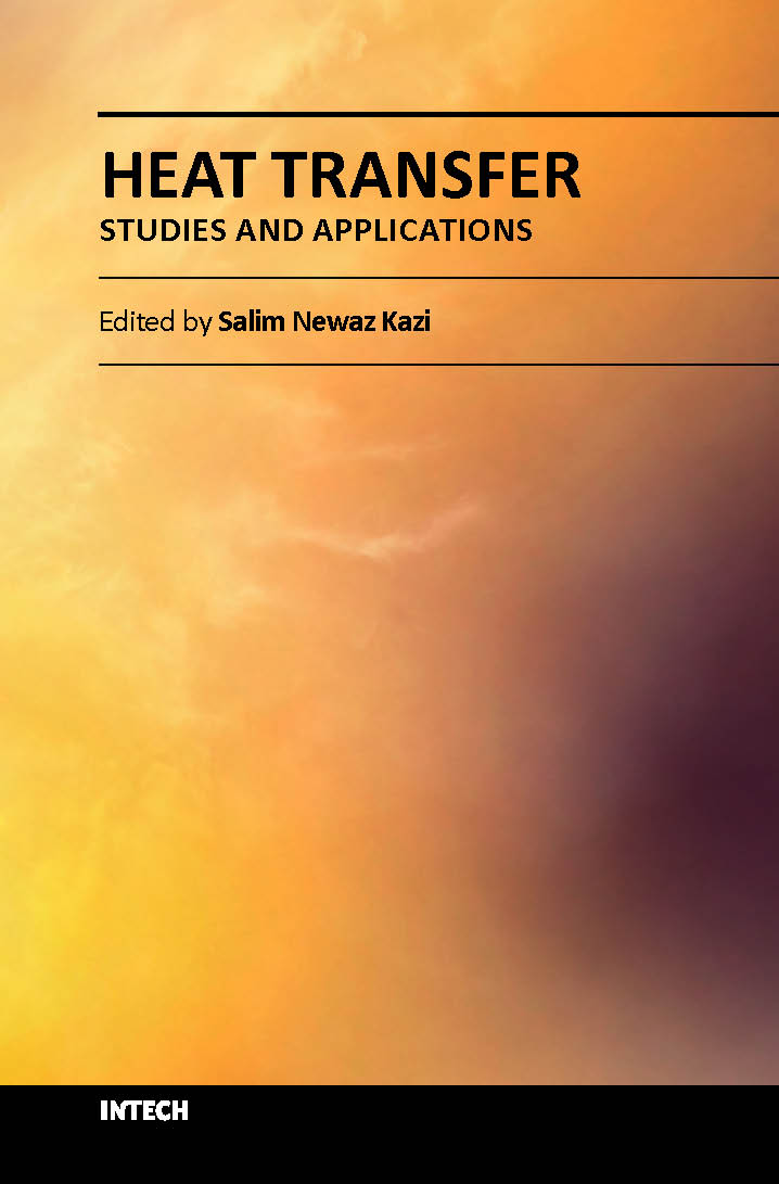 Heat transfer studies and applications (hb 2017)