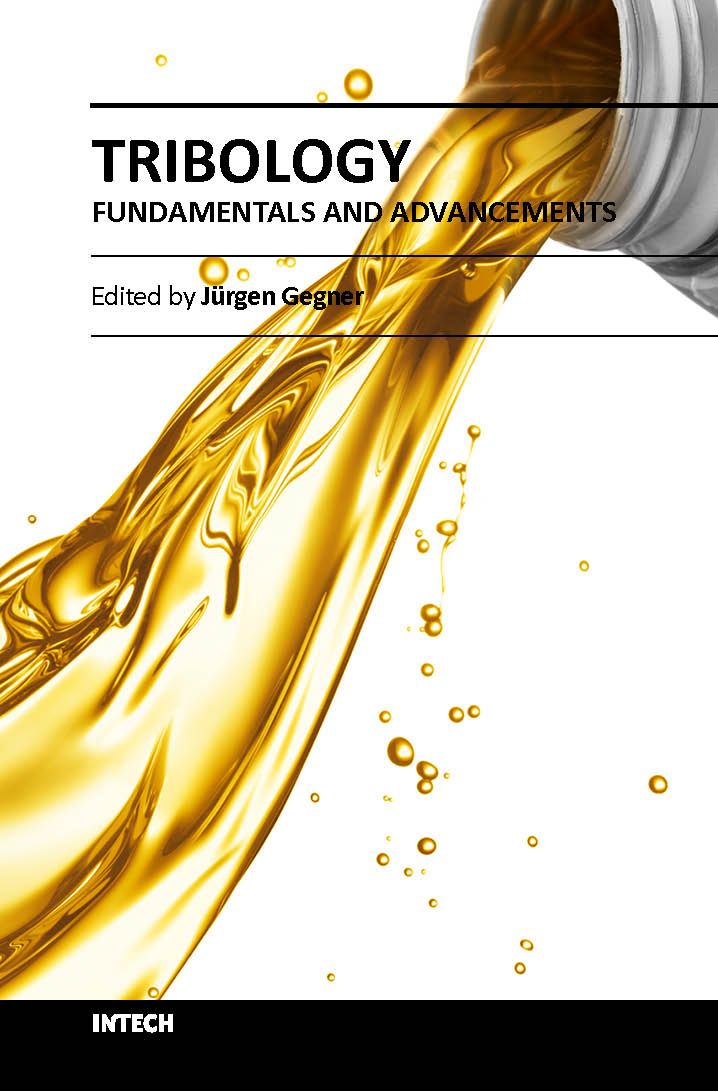 Tribology: fundamentals and advancements (hb 2014)