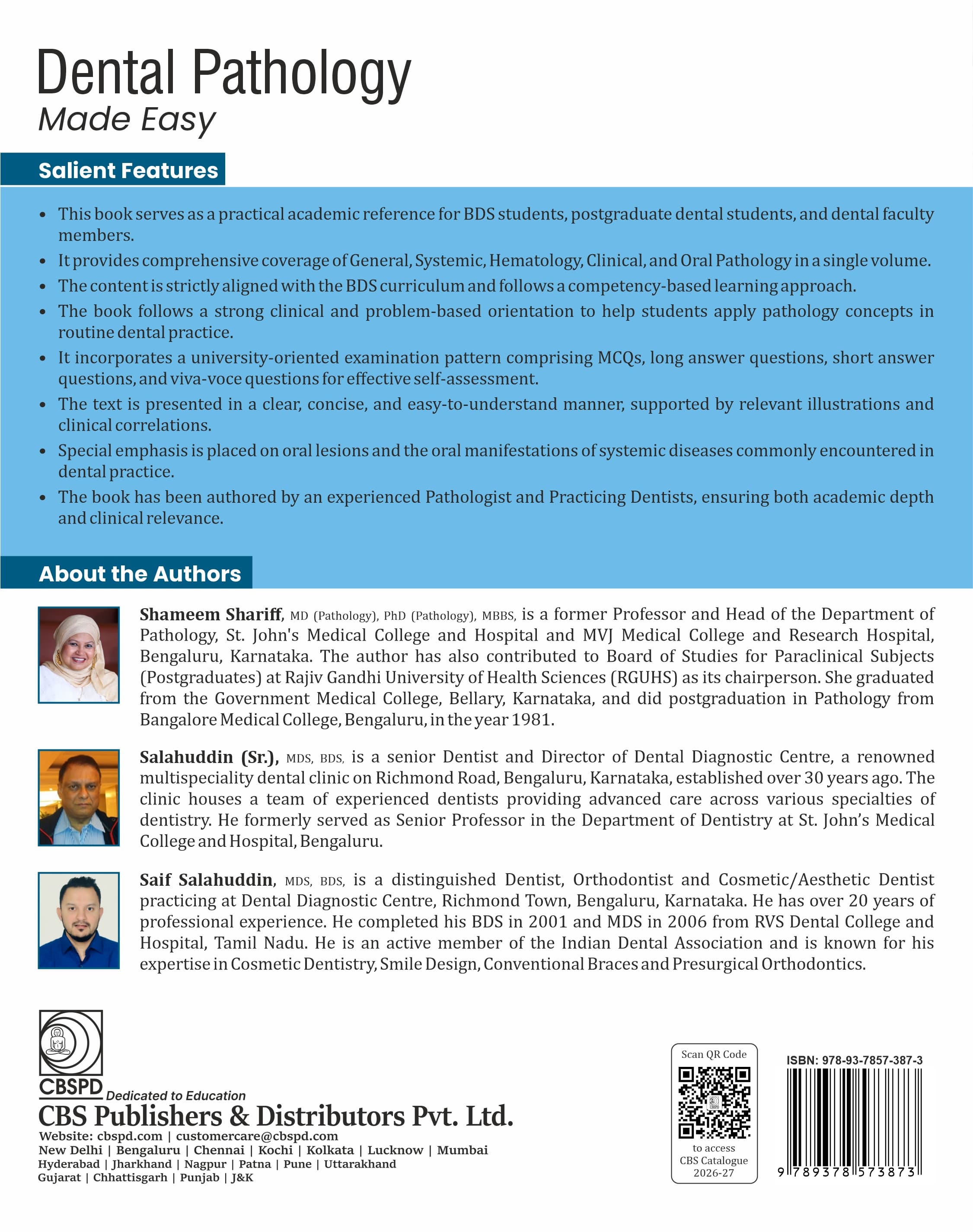 Dental pathology made easy