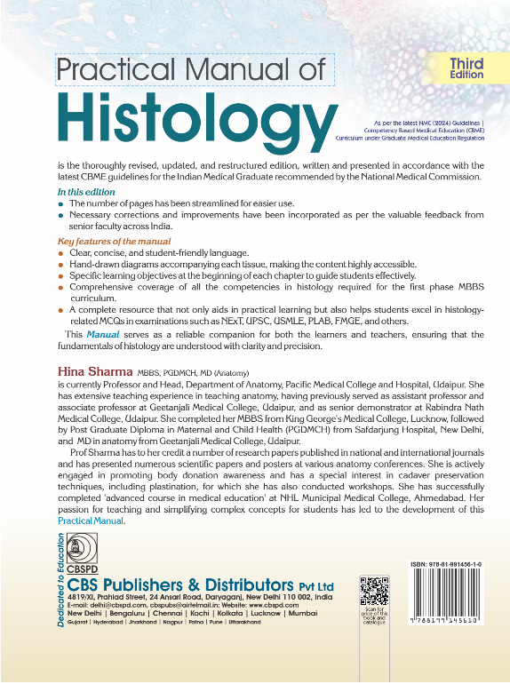 Practical manual of histology