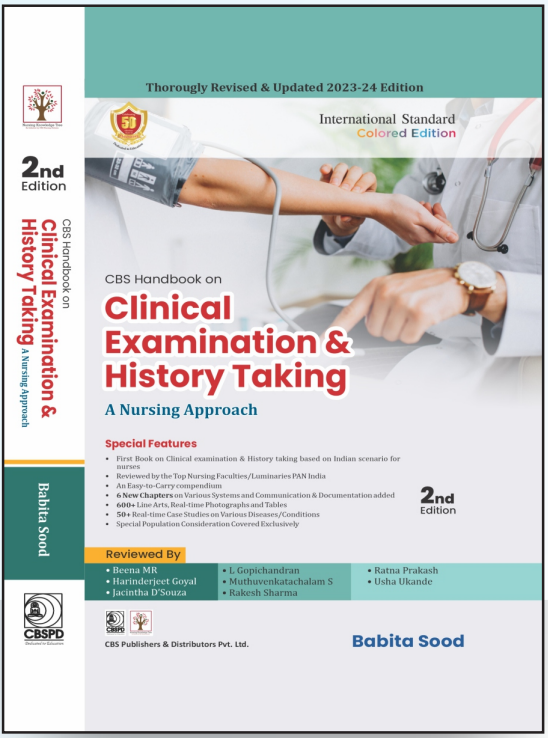 Cbs handbook on clinical examination & history taking a nursing approach