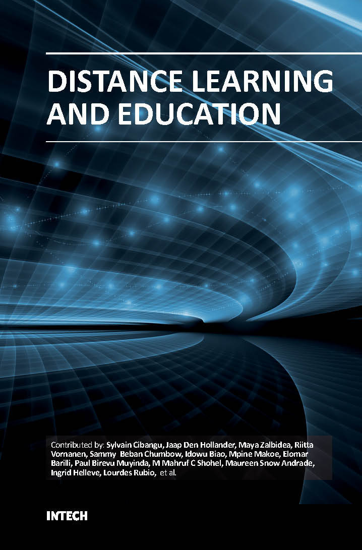 Distance learning and education (hb 2016) 