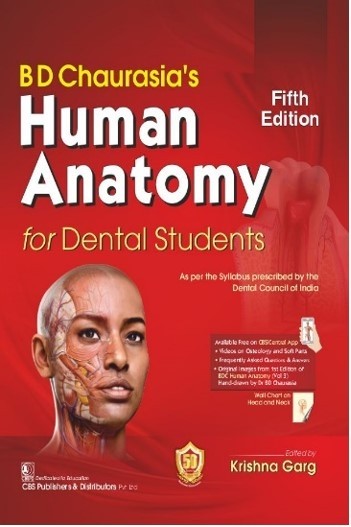 Bd chaurasia's human anatomy for dental students