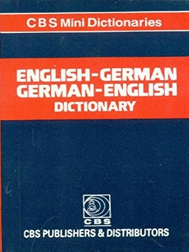 English-german german - english dictionary 