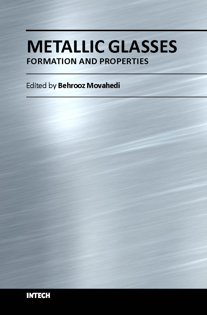 Metallic glasses formation and properties (hb 2018)