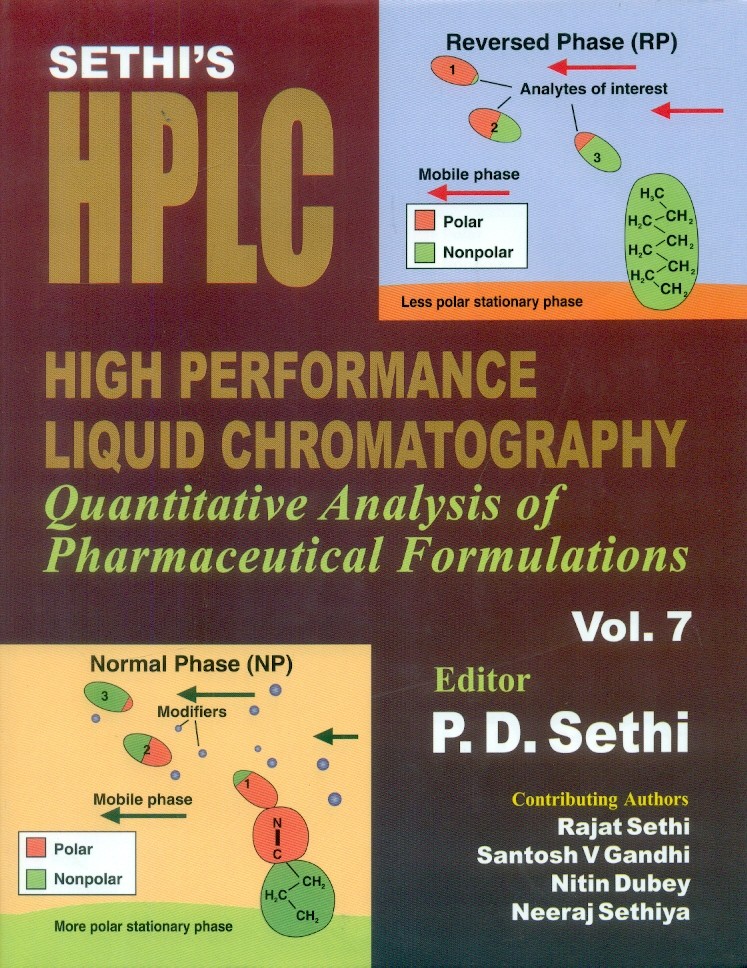 Sethi`s high performance liquid chromatography: quantitative analysis of pharmaceutical formulations vol.7