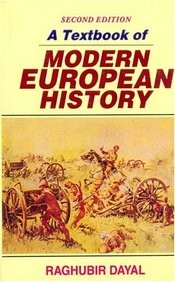 A textbook of modern european history
