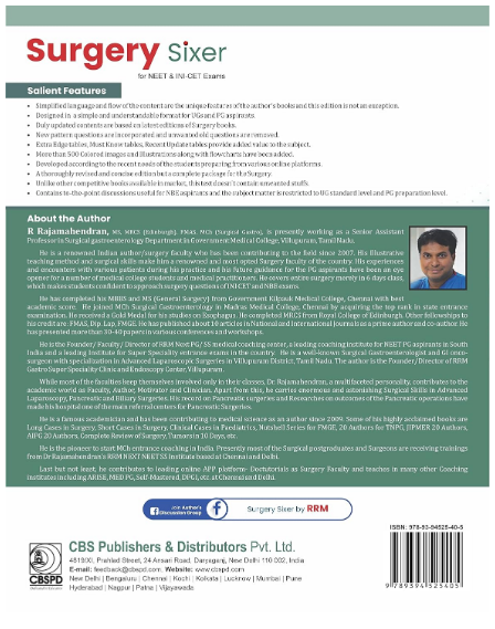 Surgery sixer for neet and ini-cet exams