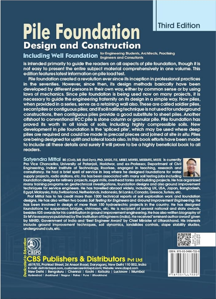 Pile foundation design and construction