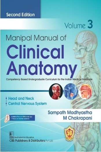 Manipal manual of clinical anatomy (vol. 3)