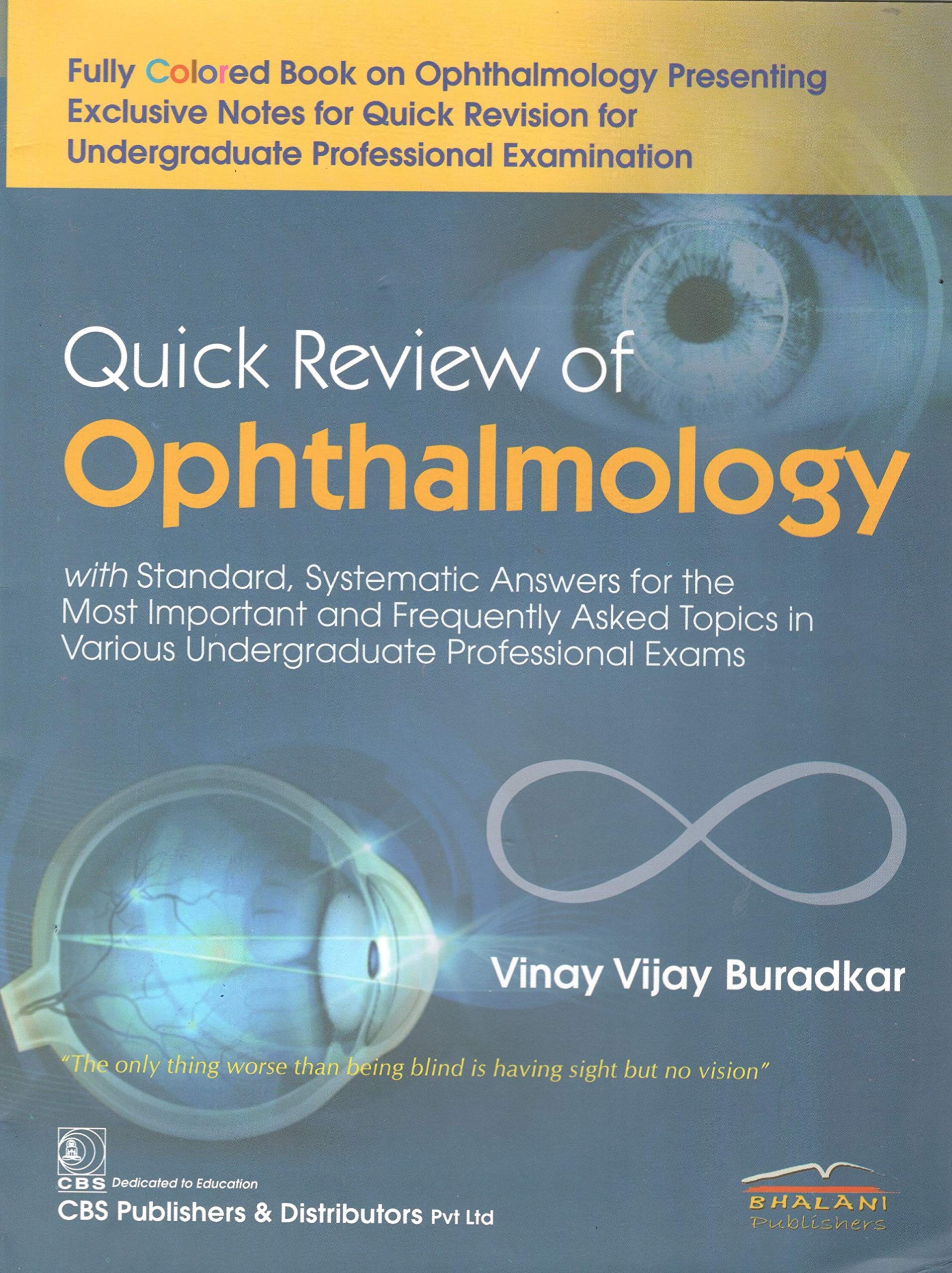 Quick review of ophthalmology