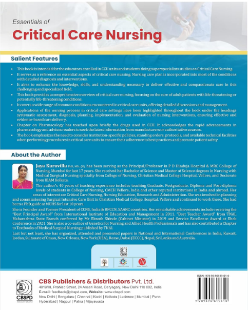 Essentials of critical care nursing