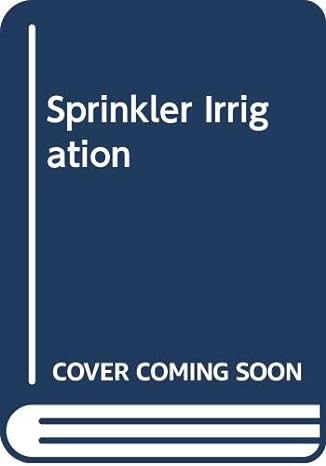 Sprinkler irrigation
