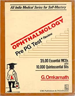 Ophthalmology pre pg test review