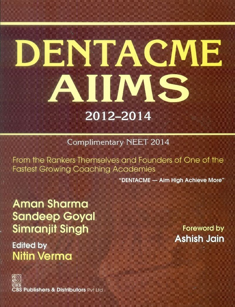 Denta cme aiims 2012-2014 (pb 2015)