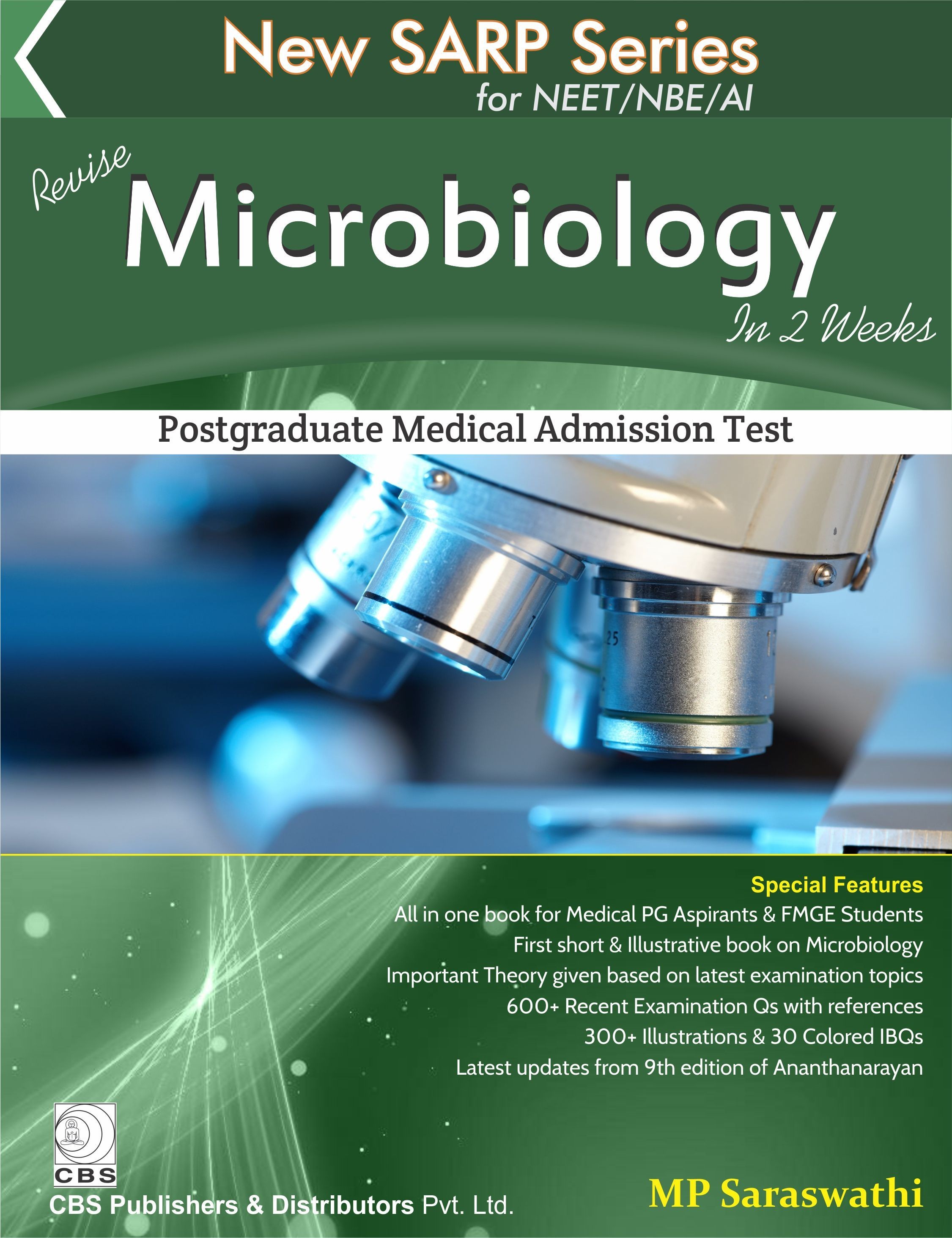 New sarp series: for neet / nbe /ai revise microbiology in 2 weeks