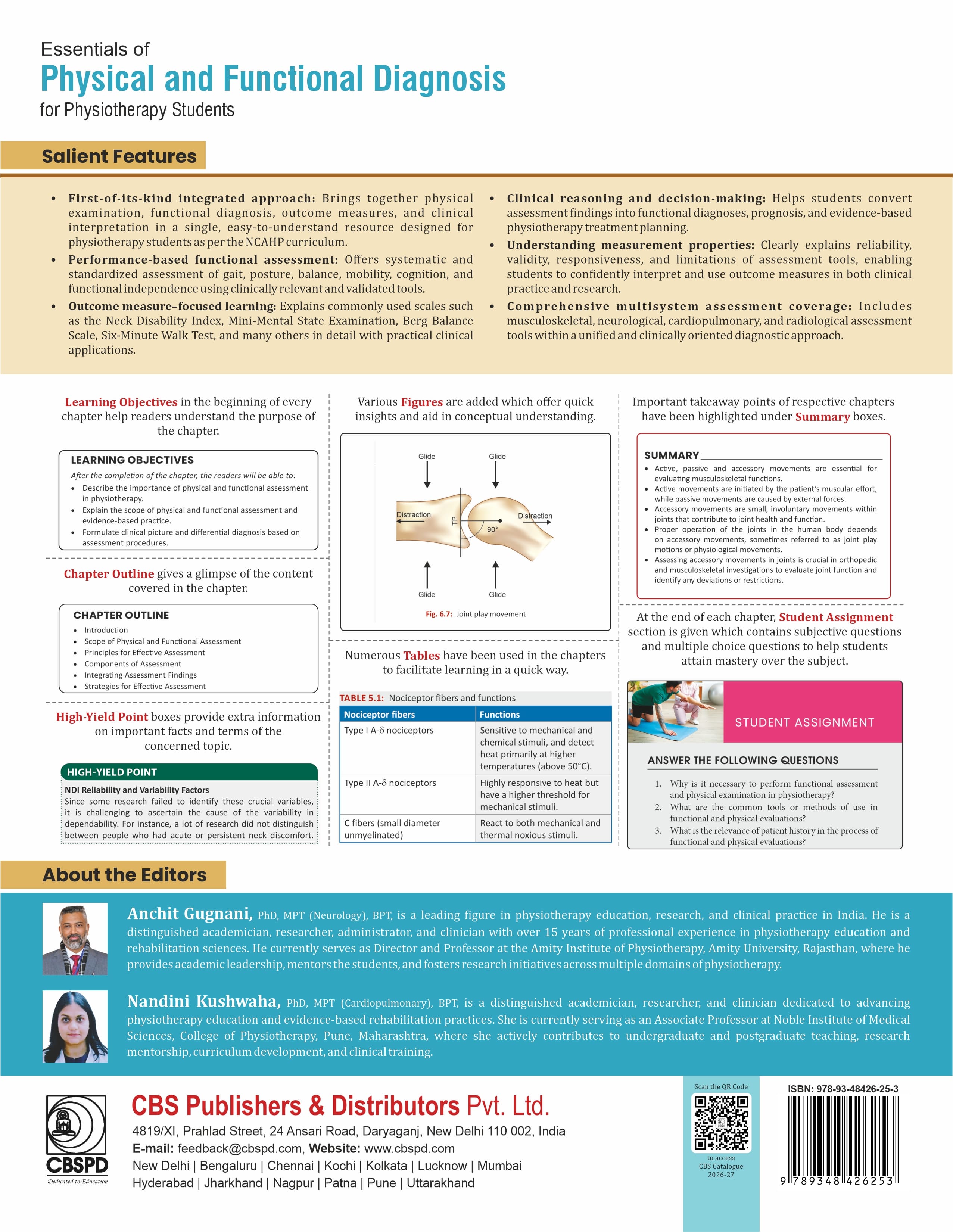 Essentials of physical and functional diagnosis for physiotherapy students