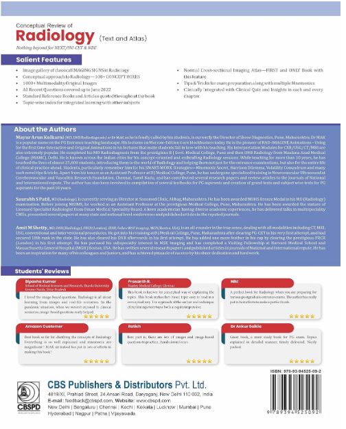 Conceptual review of radiology (text and atlas) nothing beyond for next/ini-cet & nbe