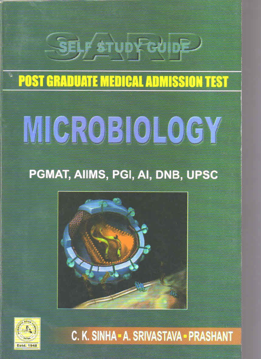Sarp- self study guide post graduate medical admission test microbiology pgmat, aiims, pgi, ai, dnb, upsc